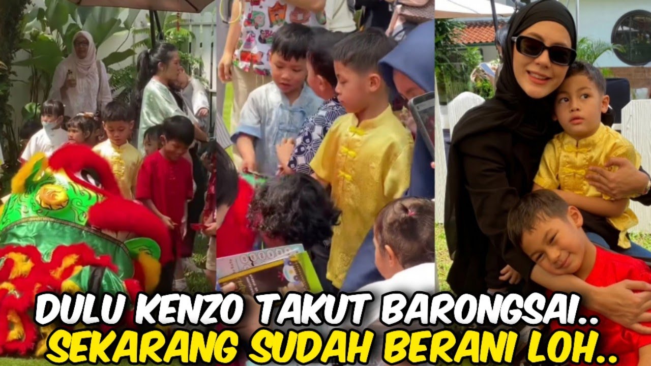 MERAYAKAN IMLEK ‼️LIHAT BARONGSAI KENZO SUDAH TAK TAKUT LAGI KAYAK DULU @galerikiano 
