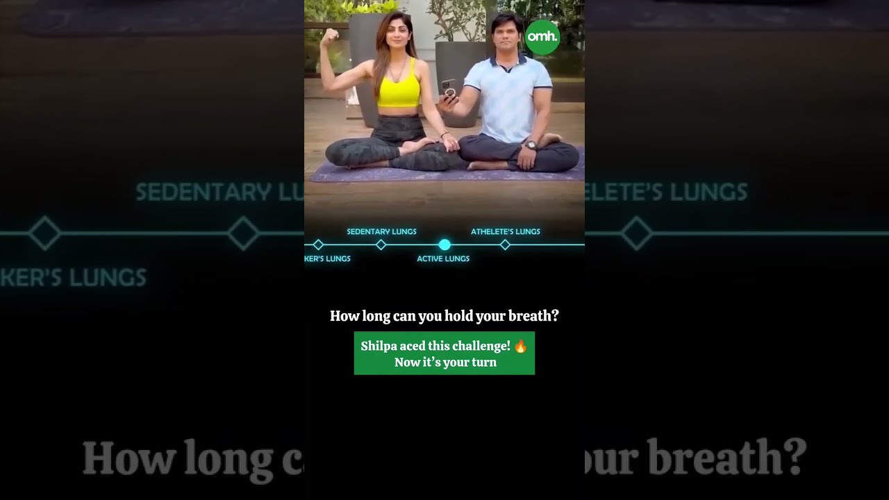 Shilpa Shetty Aced This Breath Holding Challenge