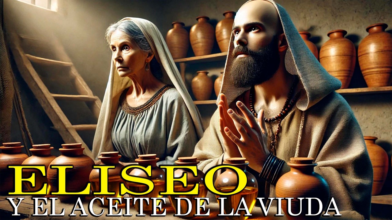 Eliseo y el Aceite de la Viuda: Milagro de Fe y Provisión | Historia Bíblica Impactante