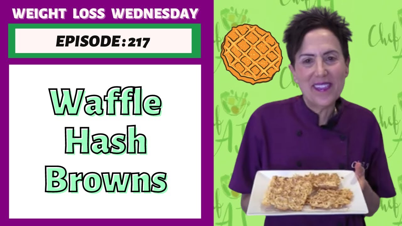 Perfect Waffle Hash Browns | WEIGHT LOSS WEDNESDAY, Episode 217