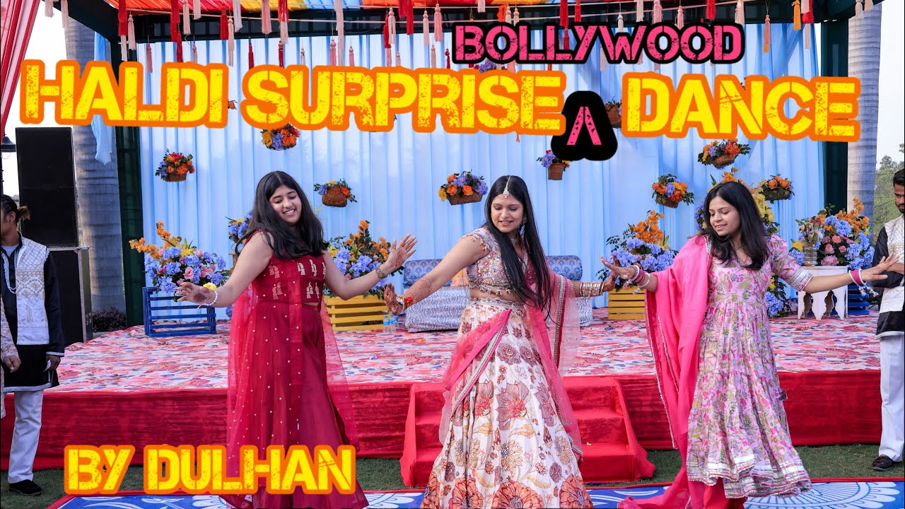 Bride & Bridesmaids Haldi Dance | Kut Kut Bajra – Chaudhary – Bollywood Mix
