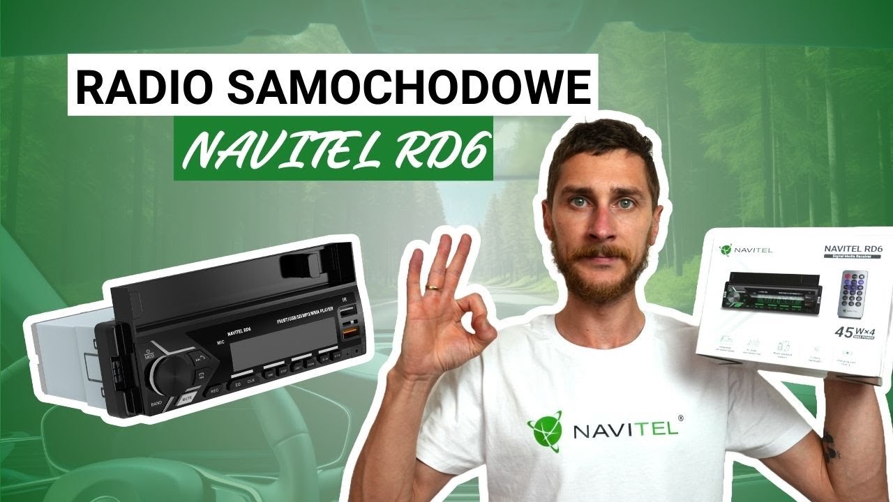 Masz auto starszego typu? Sprawdź radio samochodowe NAVITEL RD6