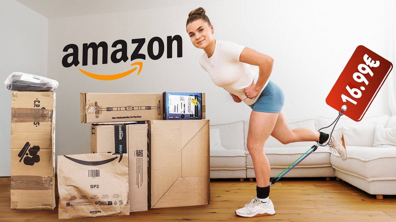 Ich habe 6 günstige AMAZON Fitnessgeräte für Zuhause getestet!