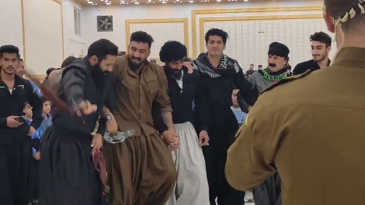 رقص مردان دومتری ملکشاهی ایلام