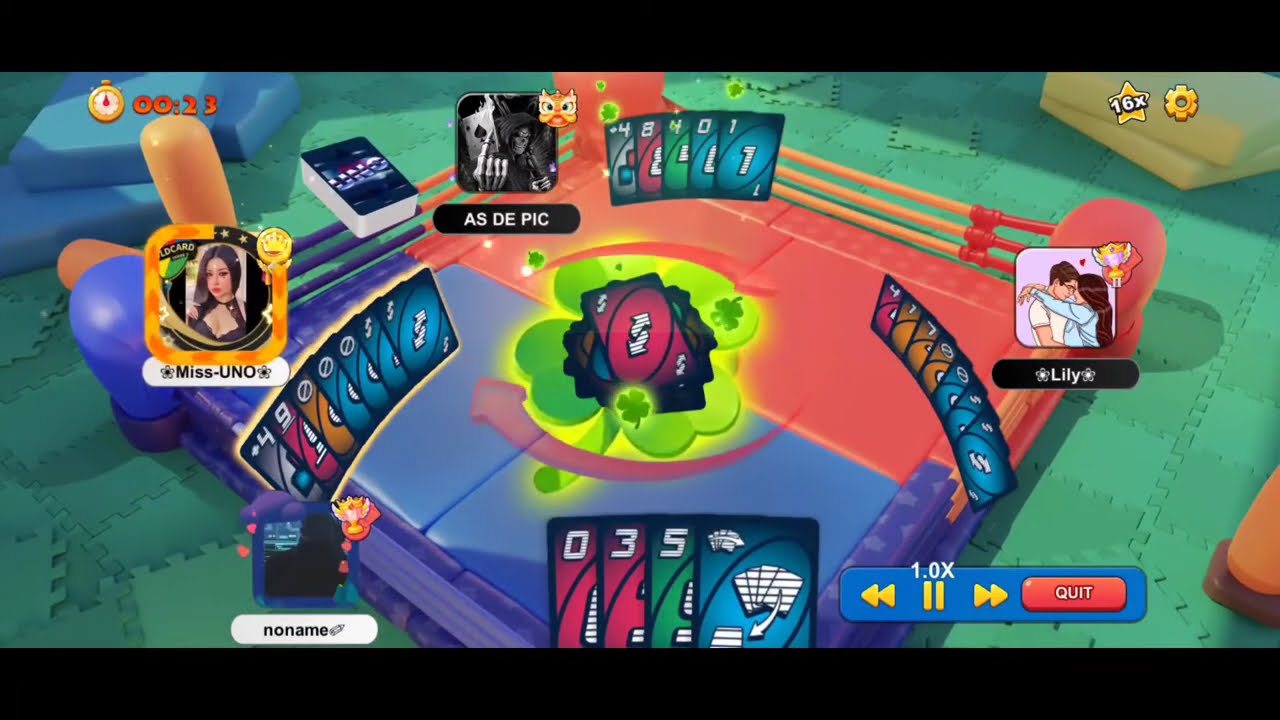 UNO! Mobile game | New mode Open draft an Side to side