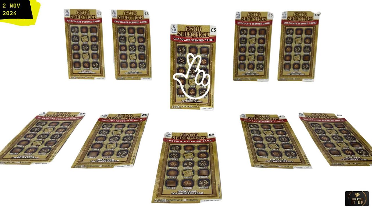 ▸ FULL WINNING SCRATCHCARD 🎉 10x of 