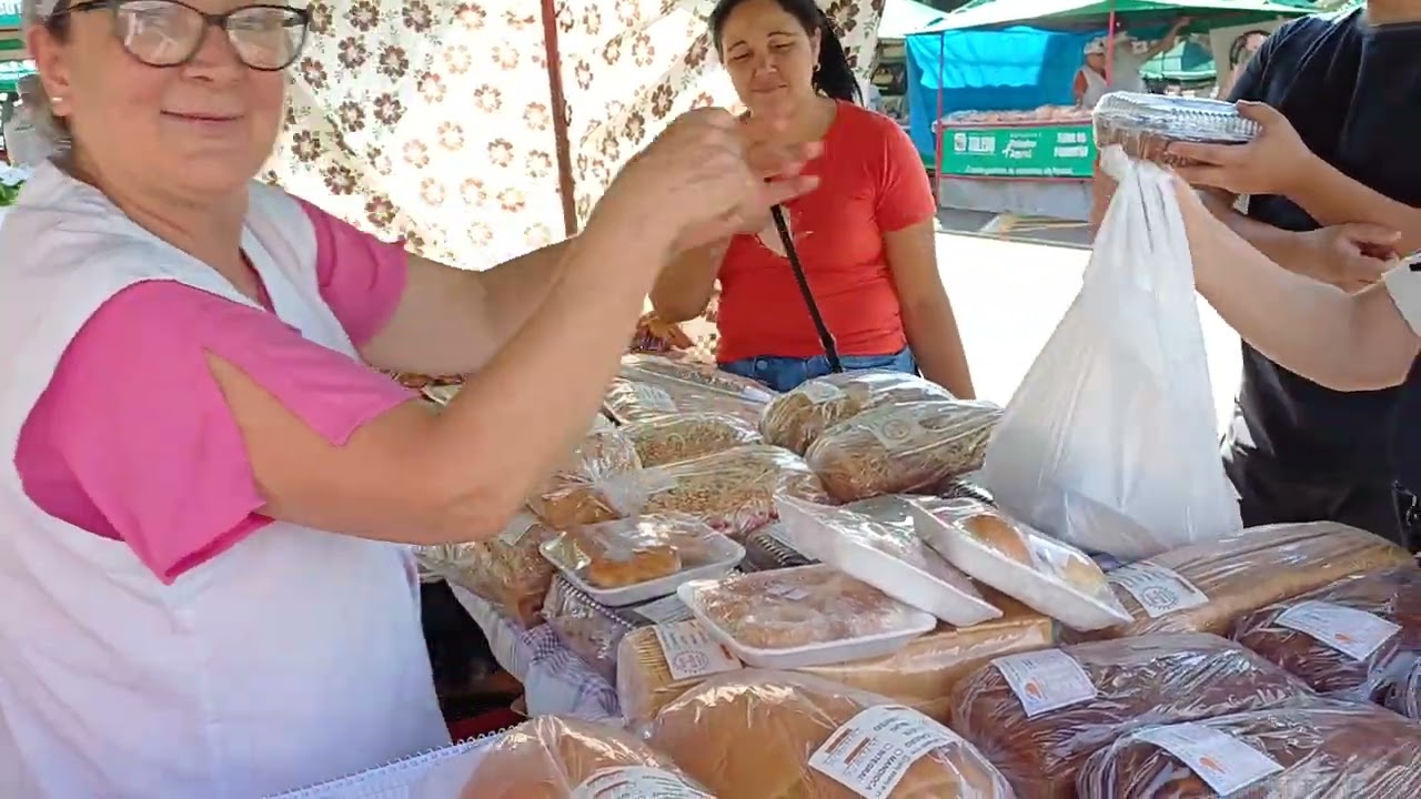 Feira livre na cidade toledo Paraná 