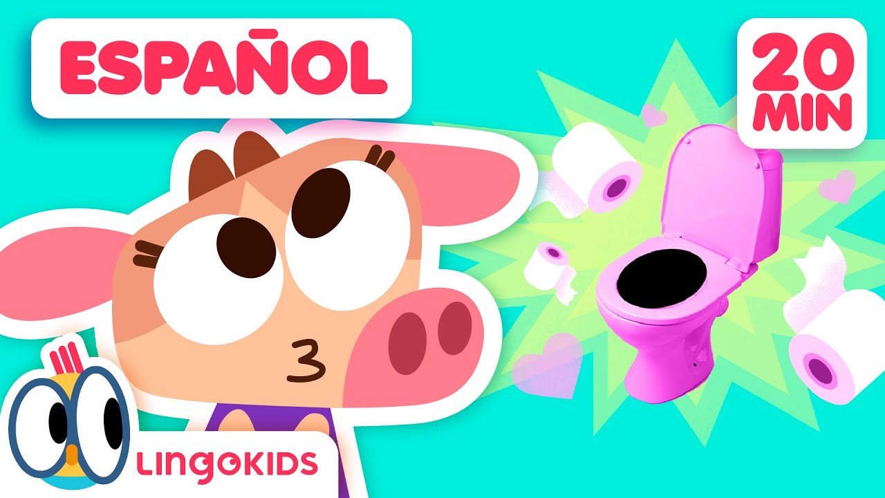 Aprende a ir al 🚽 BAÑO con BABY BOT y LINGOKIDS | Dibujos Educativos