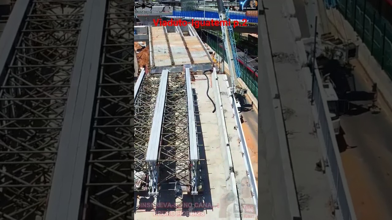 VIADUTO IGUATEMI P.2 #viaduto #obra #salvador #shorts #shortvideo