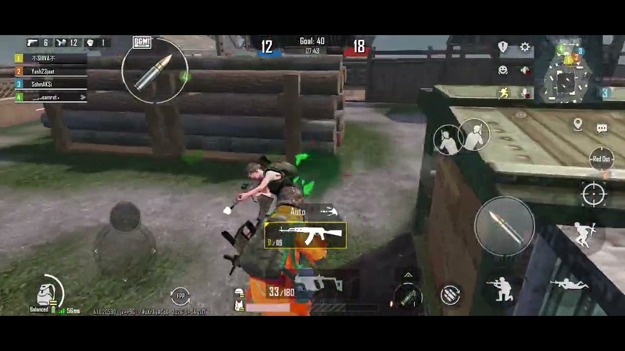 PUBG GAME TDM 4 vs 4 😯 Hi ussi aapko bhi nahi hai 