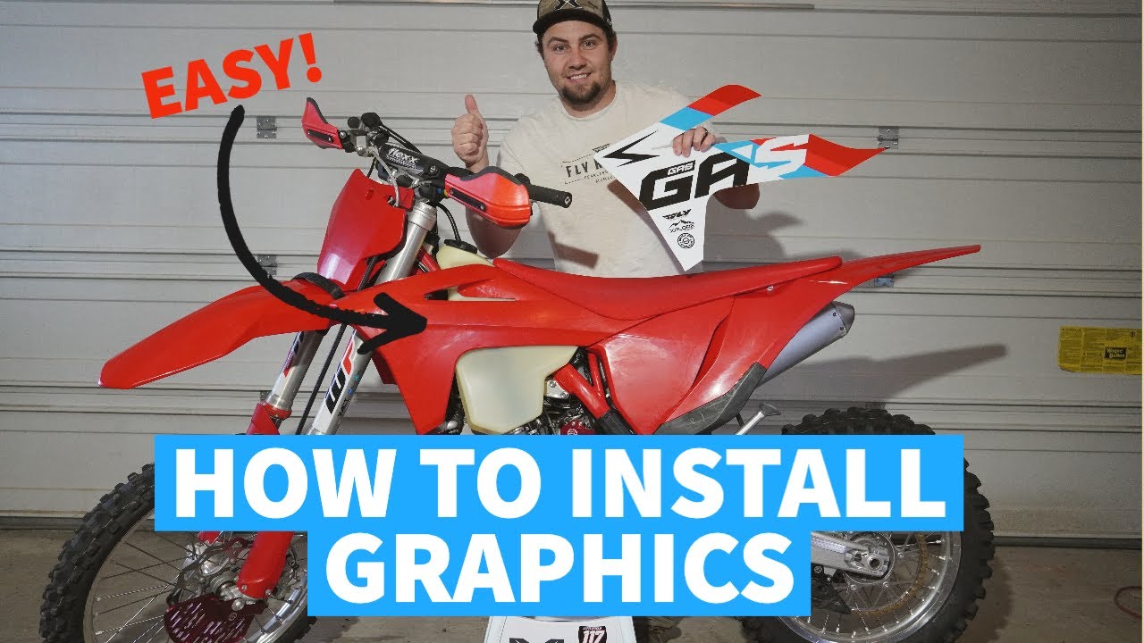 How to INSTALL DIRTBIKE GRAPHICS