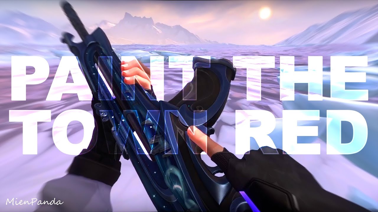 PAINT THE TOWN RED 😈🔥 (VALORANT MONTAGE)