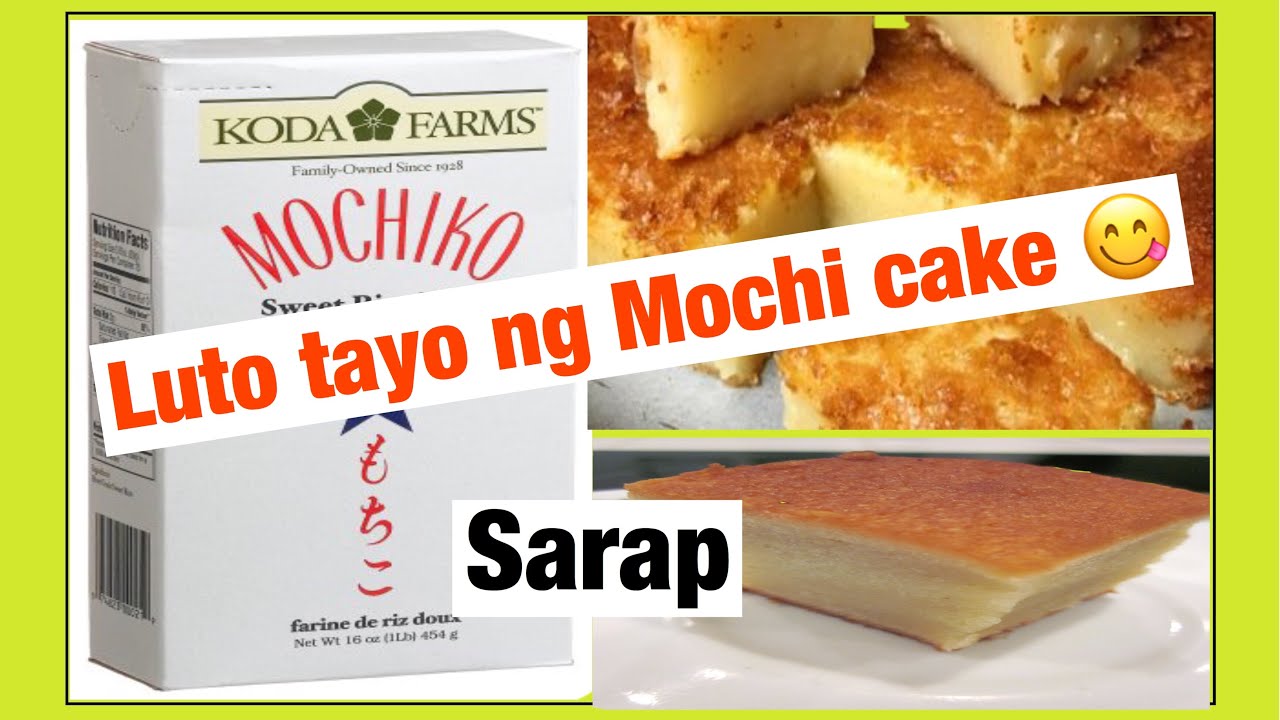 HOW TO MAKE BUTTER MOCHI CAKE 😋(BUHAY AMERIKA)
