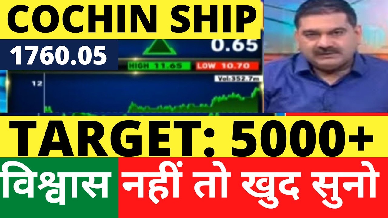 5000🚀🚀COCHIN SHIPYARD SHARE LATEST NEWS | COCHIN SHIPYARD SHARE TARGET | COCHIN SHIPYARD RESULT