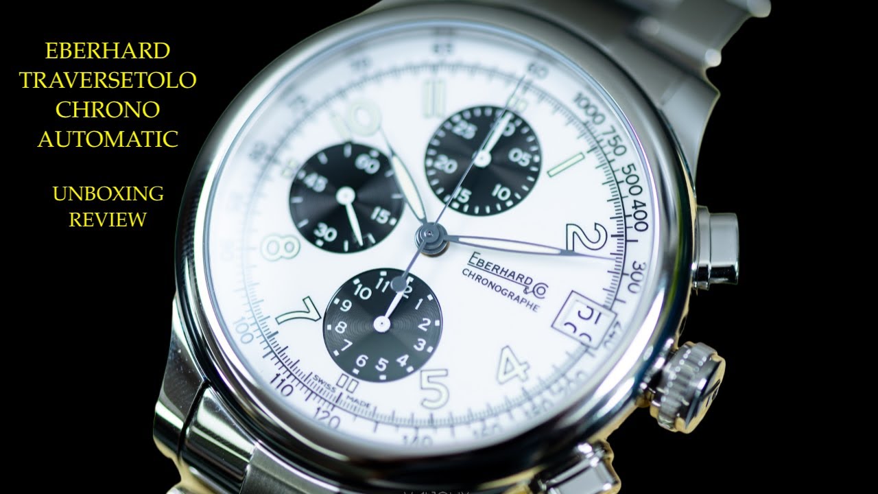 Eberhard Traversetolo Chronograph Automatic 31051.2 Watch | Review Valjoux Relogios