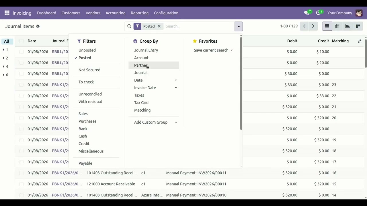 Bank Account Reconciliation - Community Edition Odoo