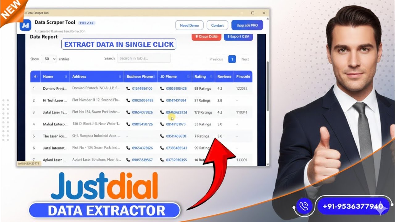 Justdial extractor software free download JustDial Chrome Extension Justdial Scraper Tool