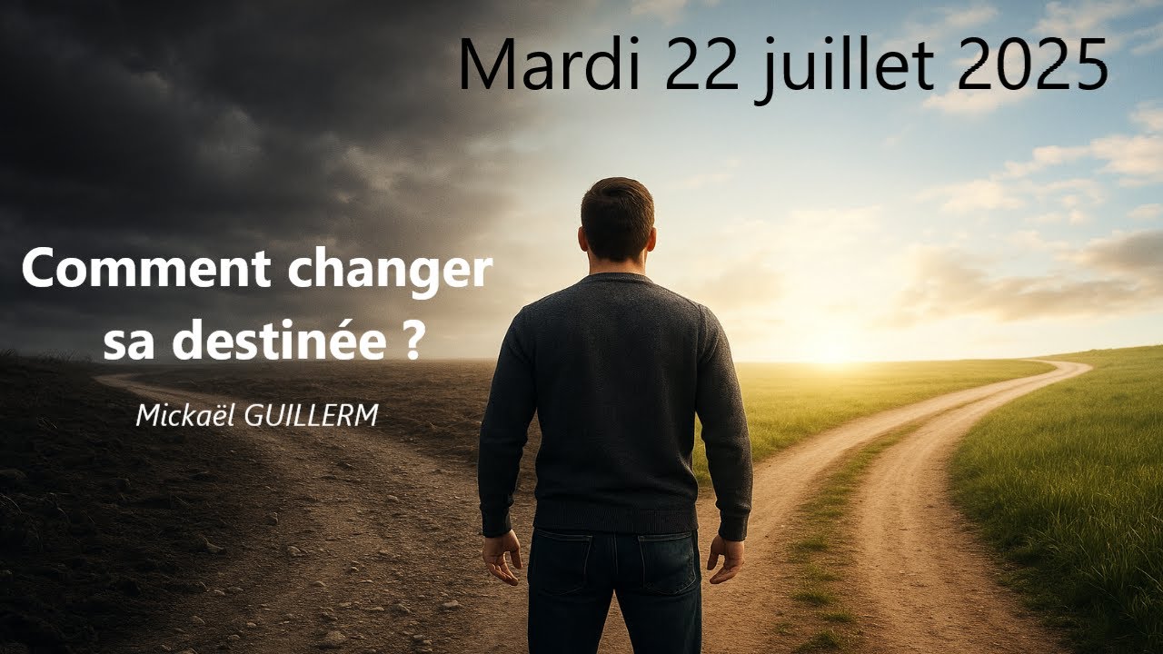 Mardi 22.07.2025 Comment changer sa destin&eacute;e ? (Micka&euml;l GUILLERM)