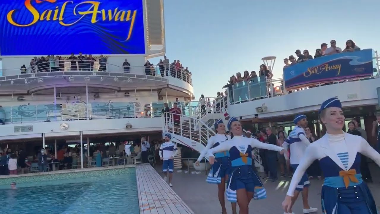 Discovery Princess Sail Away from Los Angles