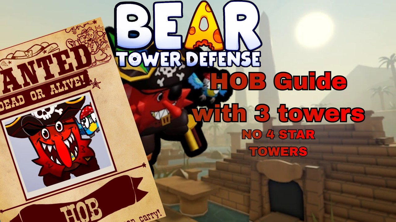 Bear Tower Defense Hob Guide | Roblox