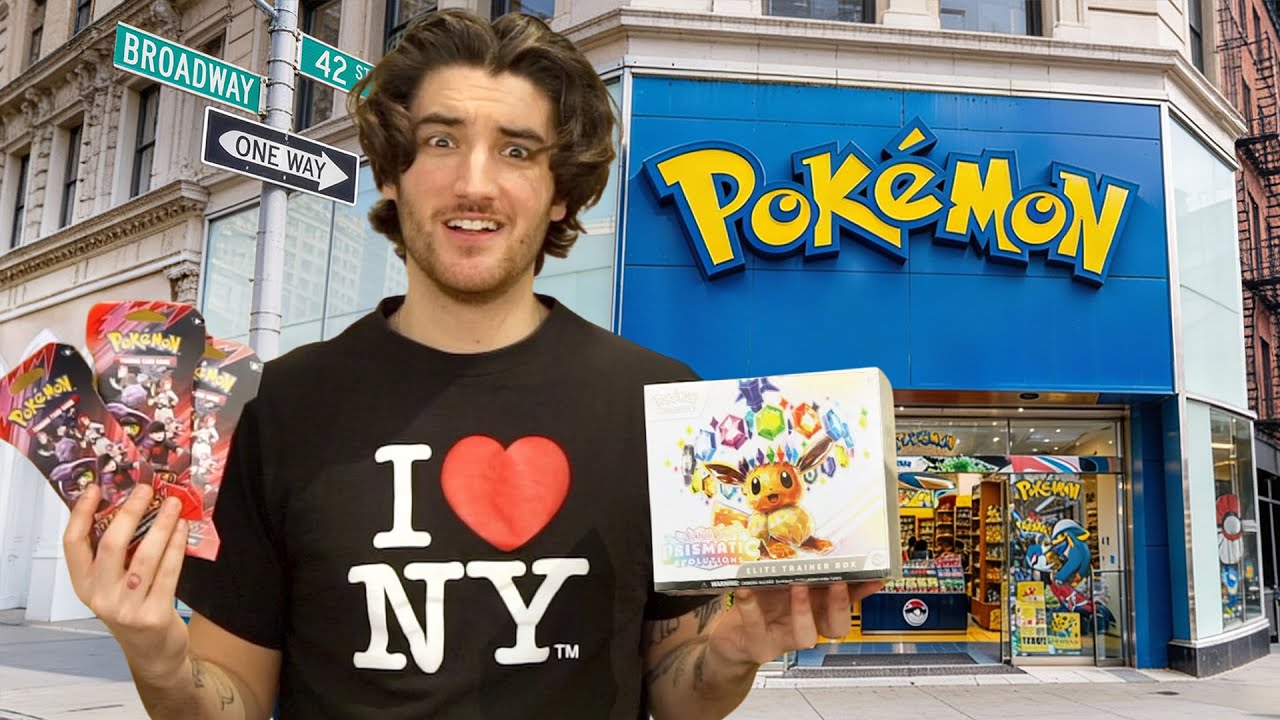 I Went To EVERY Pokemon Card Shop in NYC