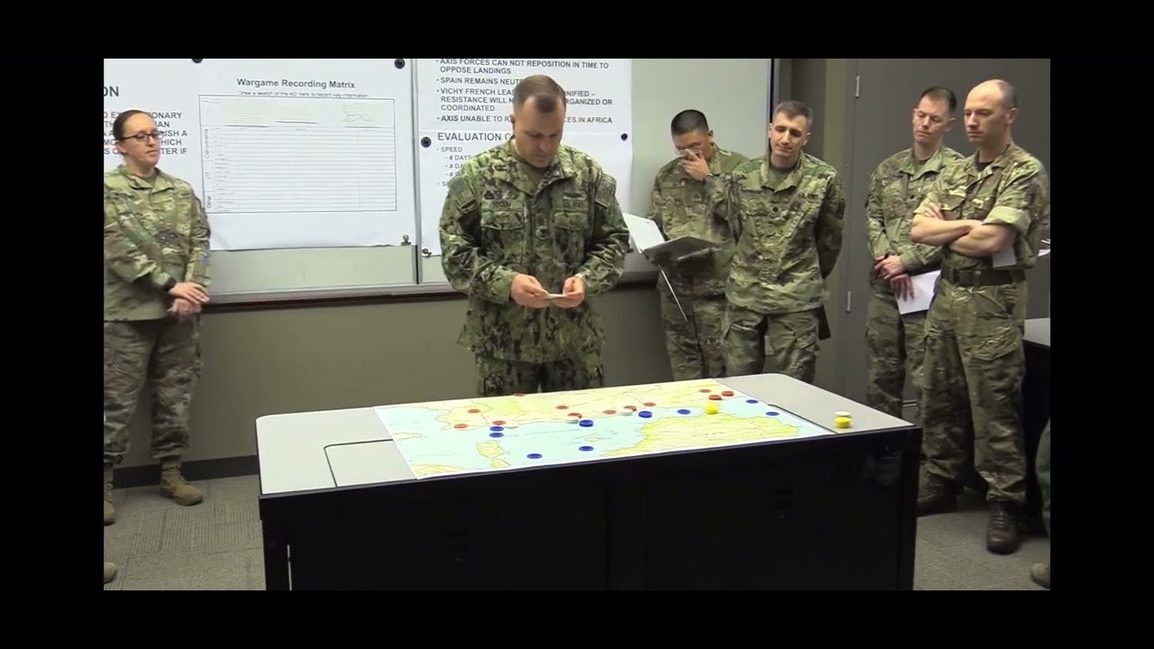 CGSC/CGSOC COA Analysis/Wargaming