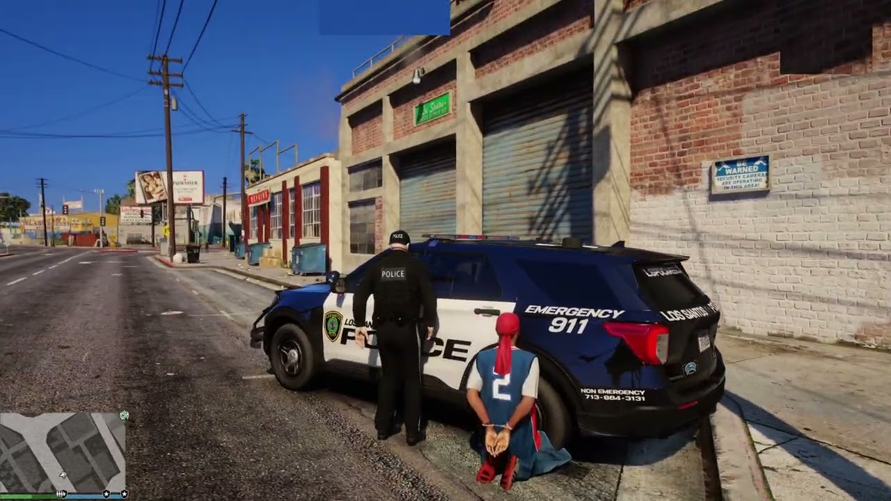 LSPDFR patrol Los Santos