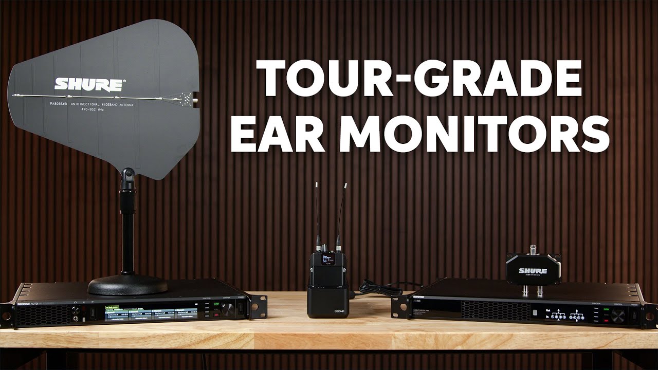 Shure Axient In-ear Monitor System Overview