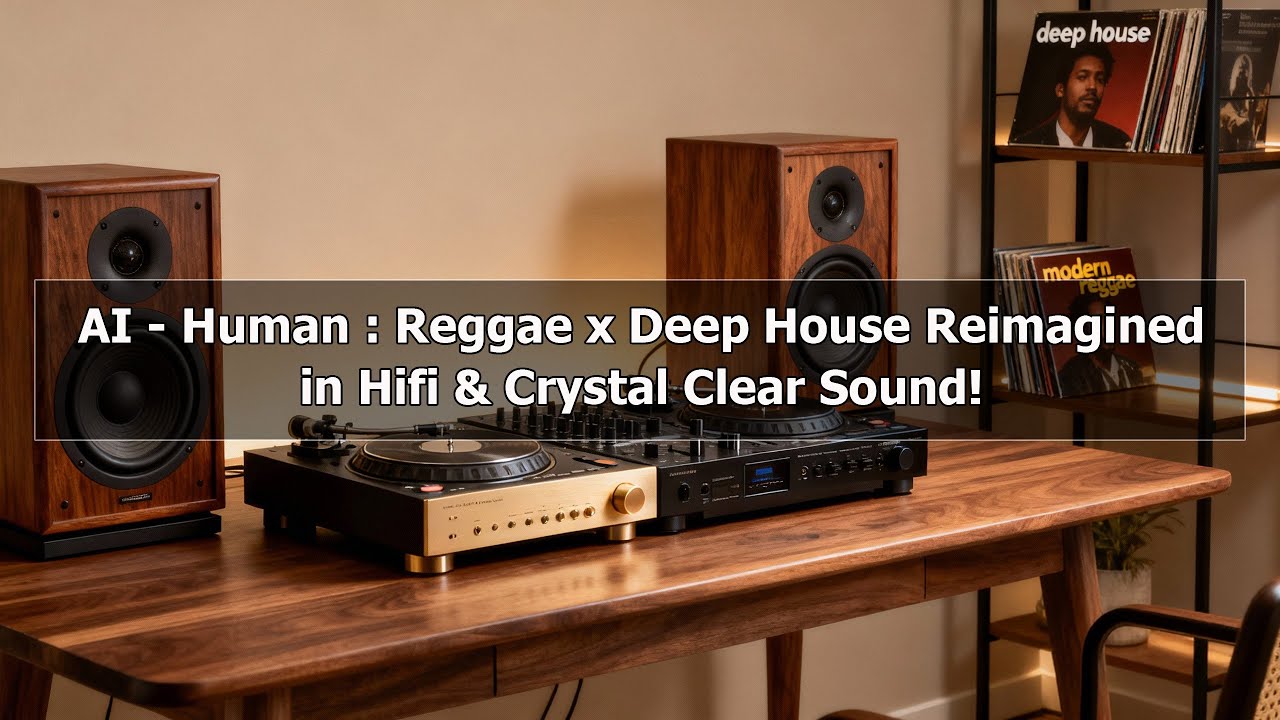 AI x Human: Hifi Deep House Reggae Fusion, in Crystal Clear Sound and Soft Deep Bass!