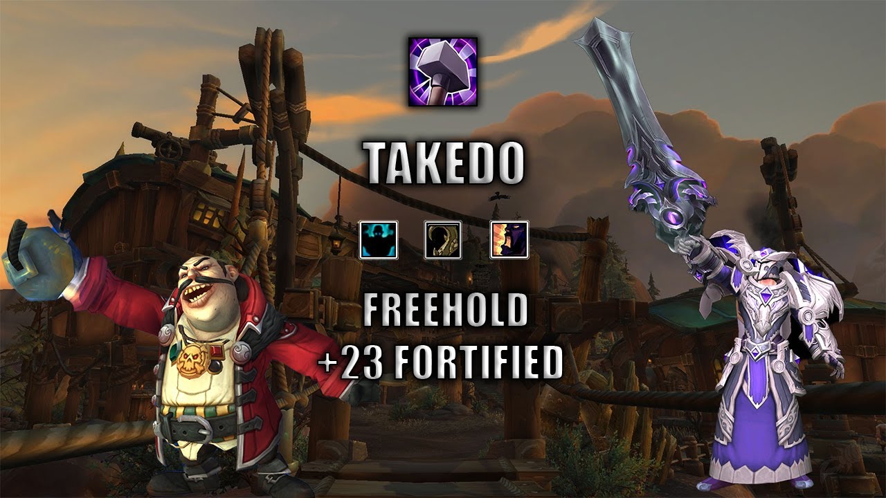 10.1.5 Ret Paladin M+ POV | +23 Freehold | Fortified Dragonflight Season 2