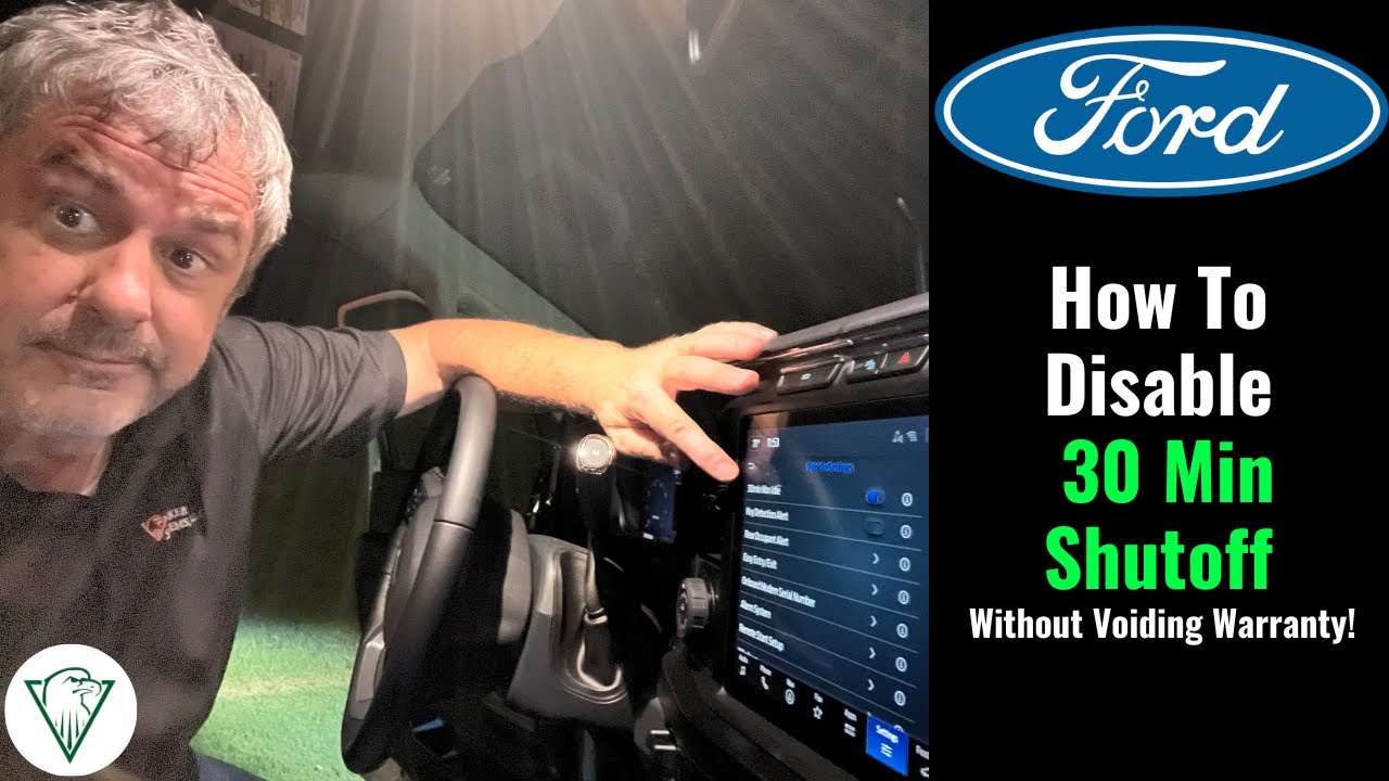 Как навсегда отключить функцию 30-минутного отключения Ford Super Duty!