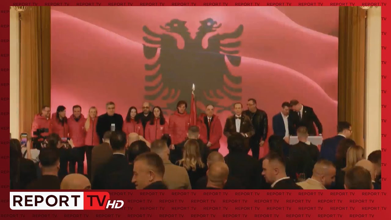 4 skiatorët përfaqësojë vendin në lojërat Olimpike Dimërore, Ceremonia e Dorëzimit të Flamurit!