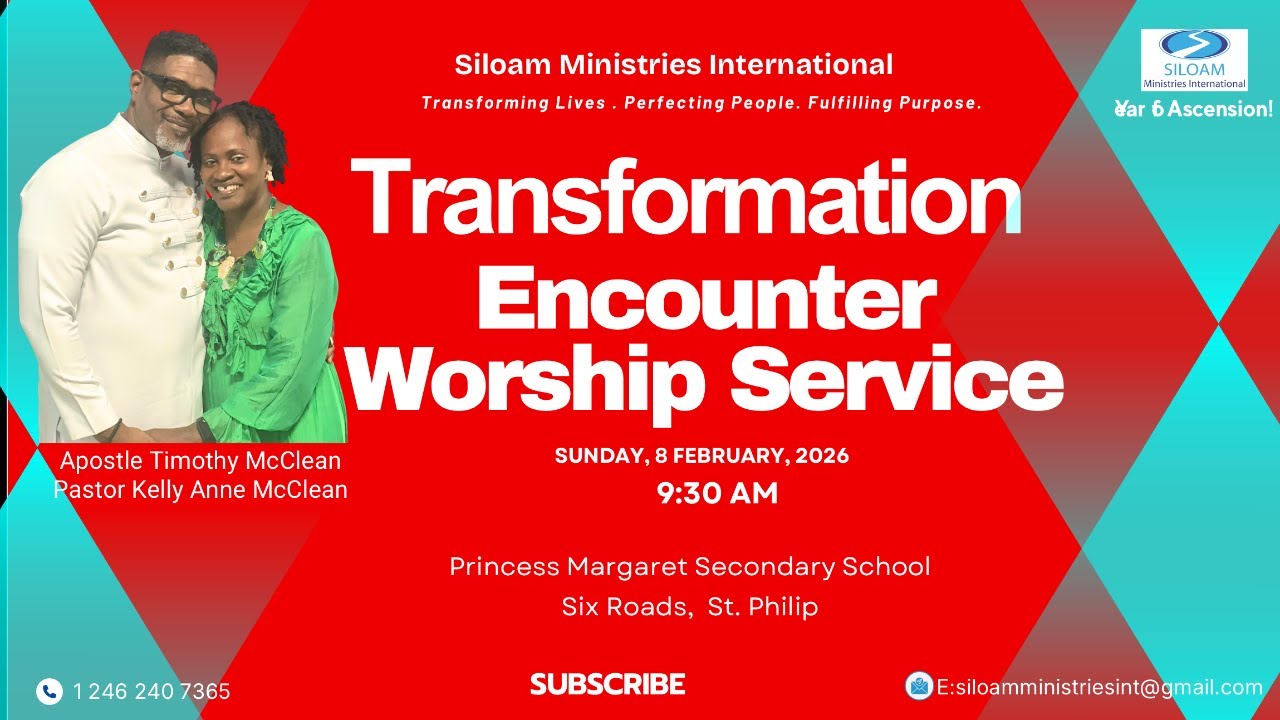 Siloam Ministries International Transformation Encounter Worship Service - Sunday, 8th February 2026