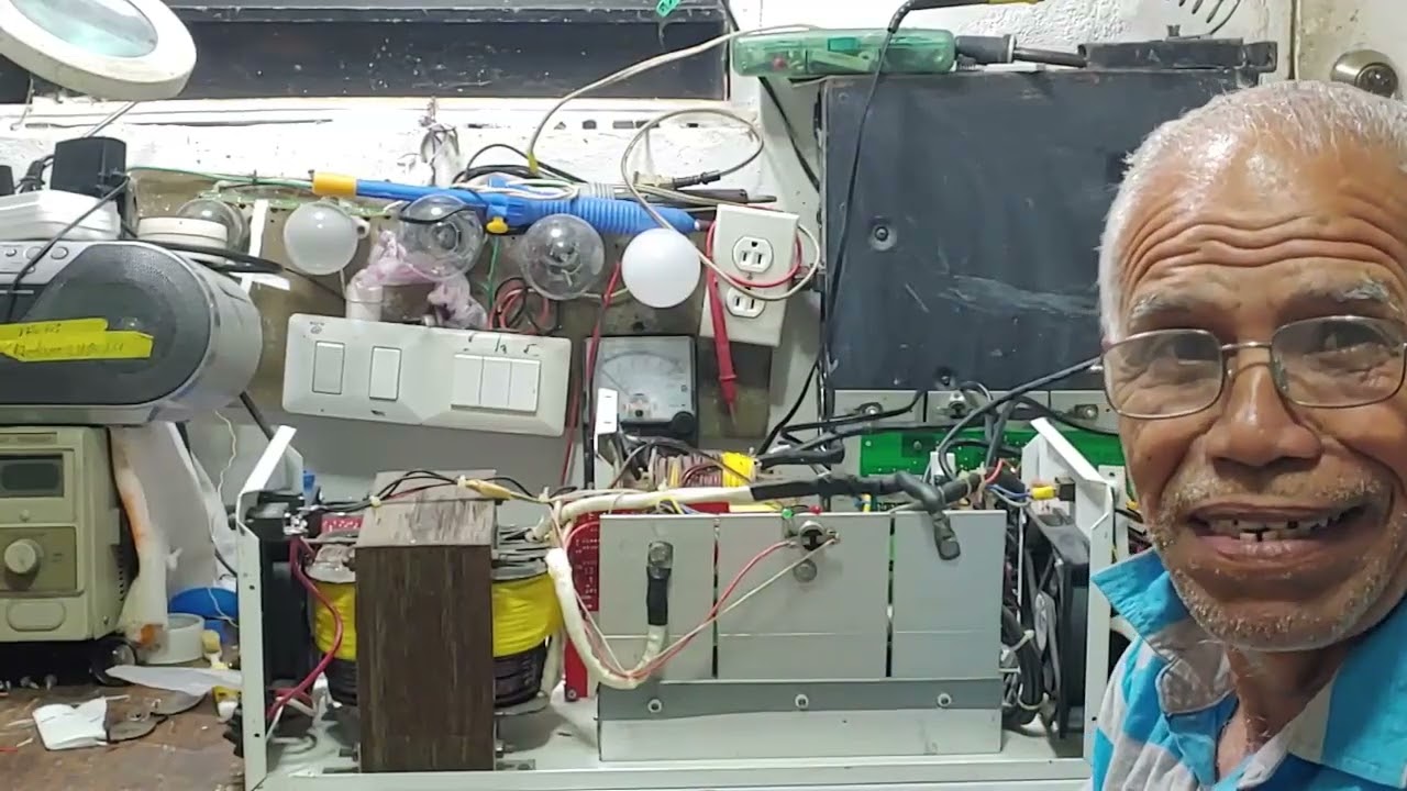 el inversor enciende y se apaga caliéntalo con un blower