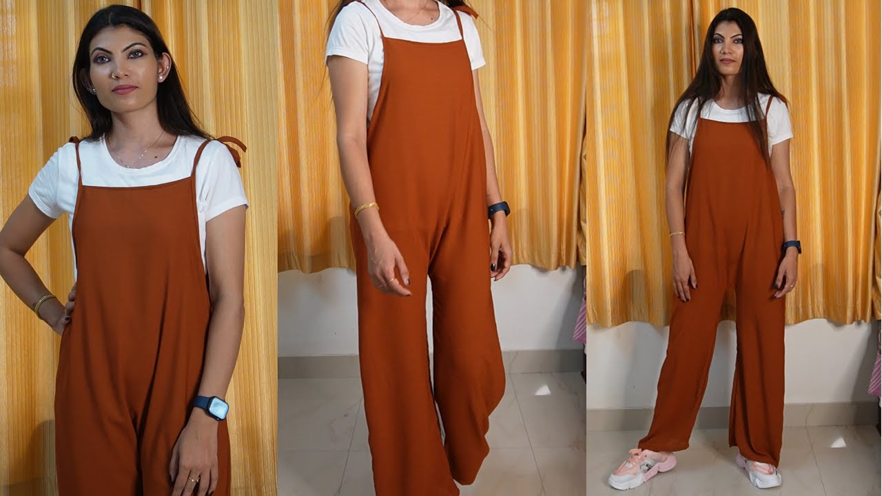 Jumpsuit cutting and stitching Malayalam tutorials/ easy method