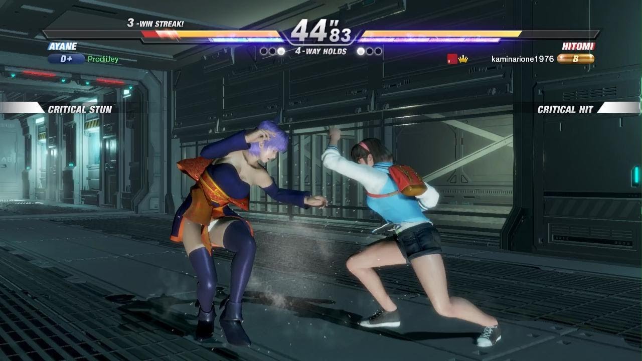 I REALLY need to work on my combos! Lol | Student Ayane fights Power House Hitomi