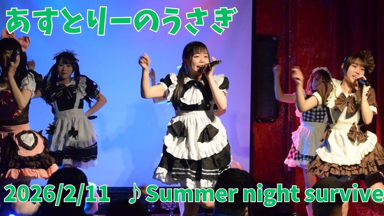 あすとりーのうさぎ Summer night survive 2026年2月11日