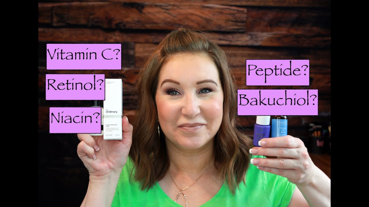 My Favourite Skincare Actives - Vitamin C, Retinol, Peptides, Niacin, Bakuchiol Etc