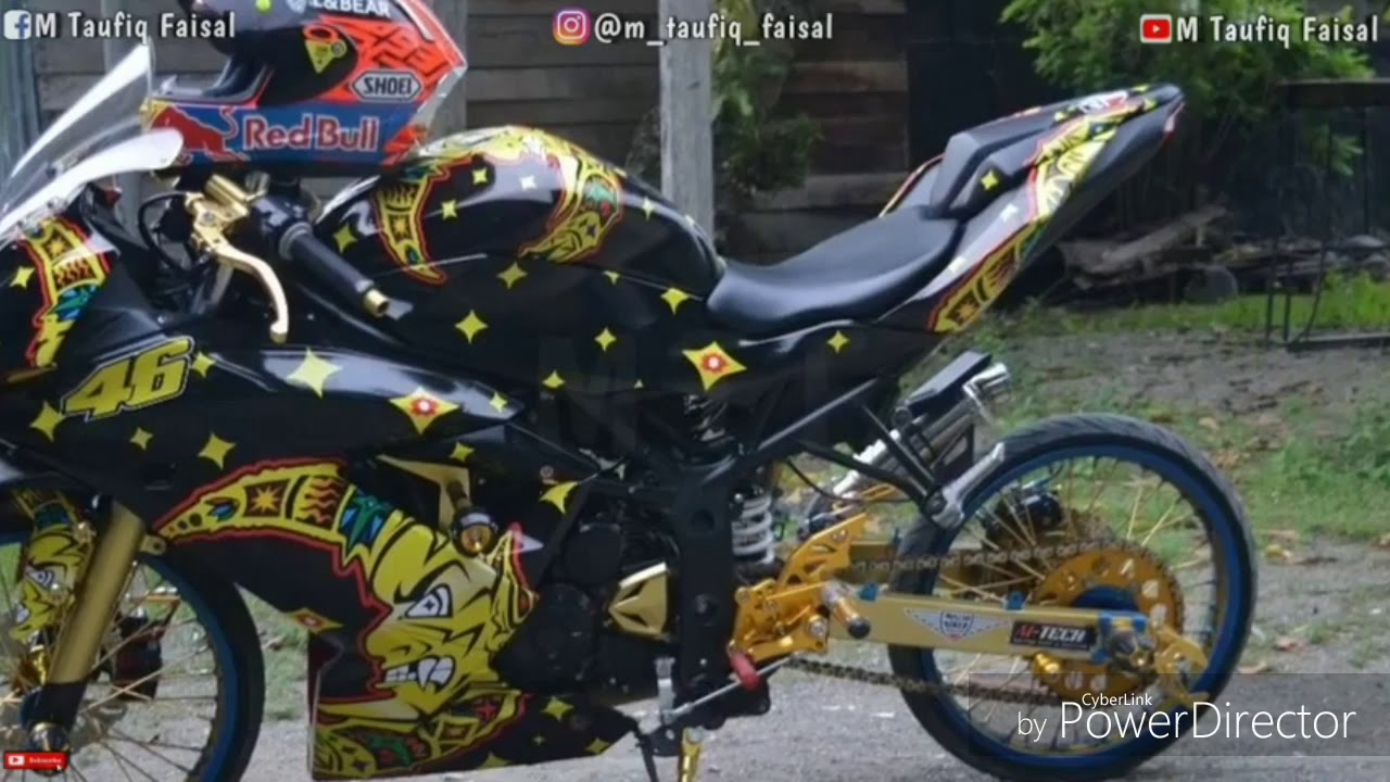 Modif KAWASAKI NINJA MONO JARI JARI