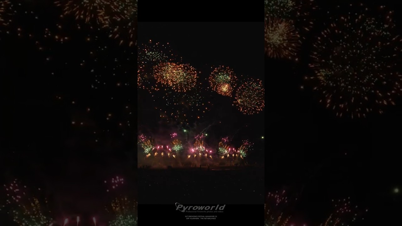 33th Fireworks Festival Hannover 2025: DFP Vuurwerk - NL - Niederlande - Feuerwerkswettbewerb