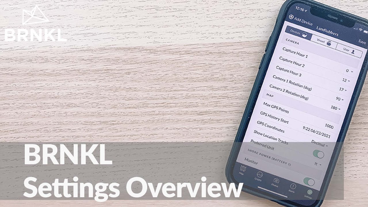 BRNKL Settings Overview