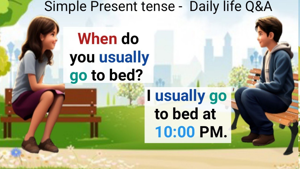 English Speaking Practice For Beginners | English Conversation  | Simple Present Tense Practice