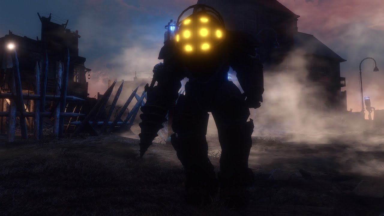 BIG DADDY HELMET - Submersible Power Armor Update - Fallout 4 Mods (PC/Xbox One)