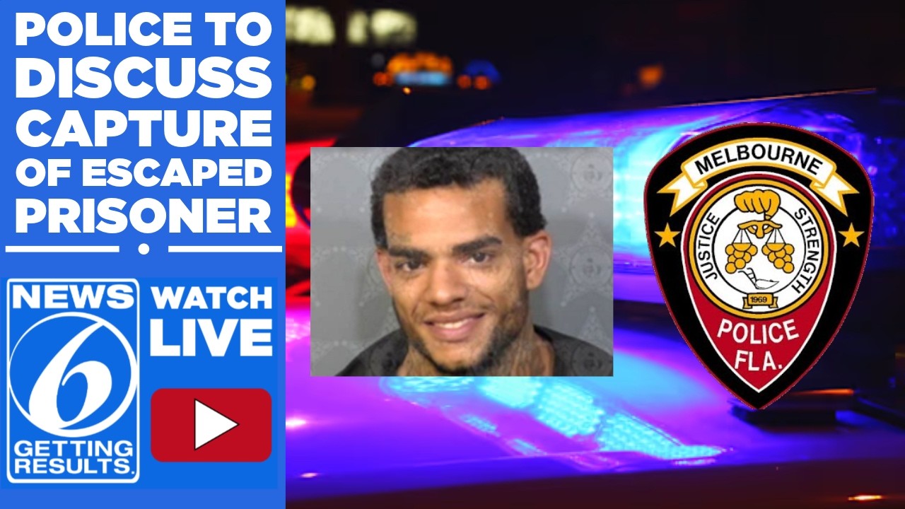 WATCH LIVE: Melbourne police to discuss capture of escaped prisoner