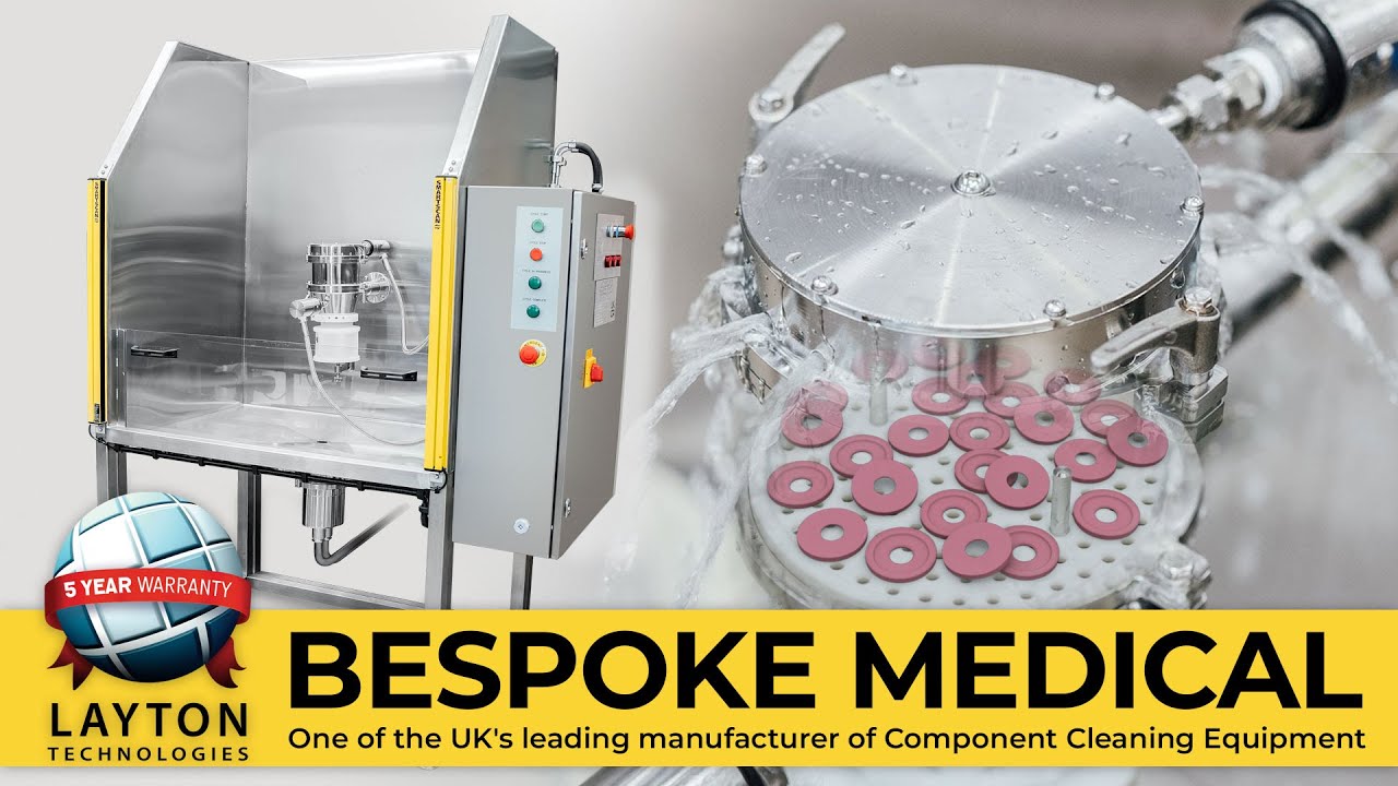 Layton Technologies’ latest bespoke aqueous processing system for the medical device industry