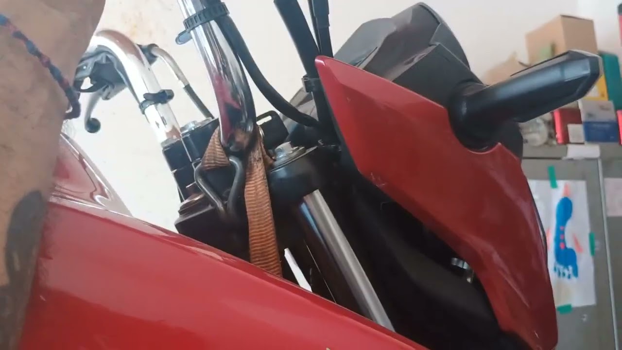 Moto falhando , osciloscópio , CG 150 2015