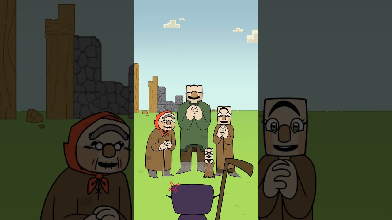 ЭП 17. Эндермен высотой в 1 блок (анимация Minecraft)