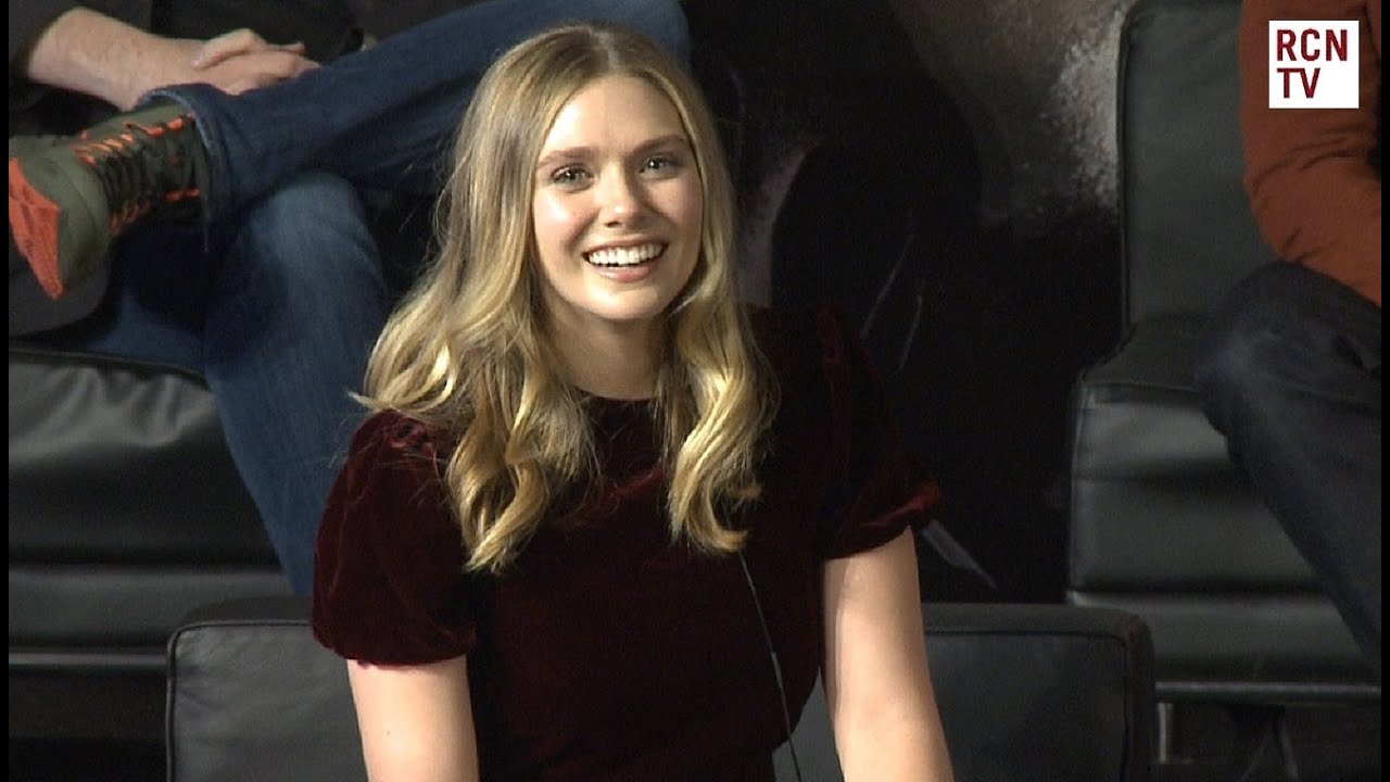 Elizabeth Olsen Interview Captain America Civil War Premiere