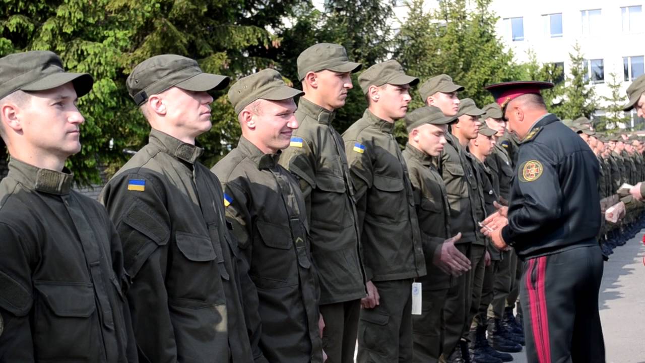 Випуск нацгвардійців у Навчальному центрі у Золочеві, 21 травня 2016 року