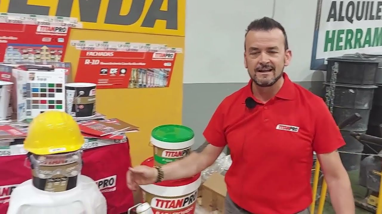 Veralia Day: Pinturas y revestimientos Titan Pro